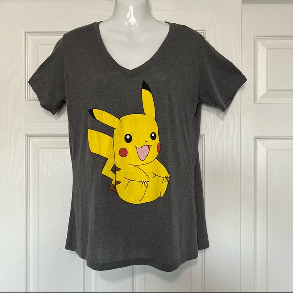 Pikachu T-Shirt / Mighty Fine Presents Pokemon /Size XL - Picture 1 of 14